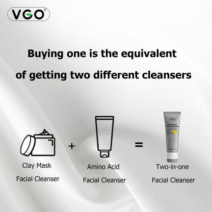 Facial Cleanser Of Double Care And Effets