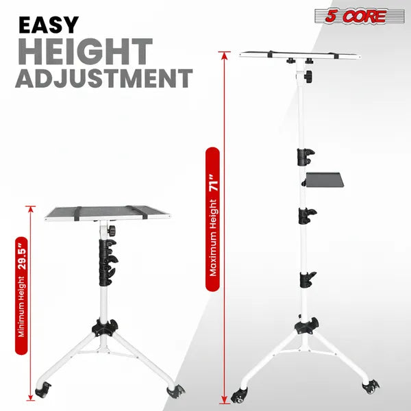 Projector Stand 29.5 To 71 Inch Adjustable Tripod