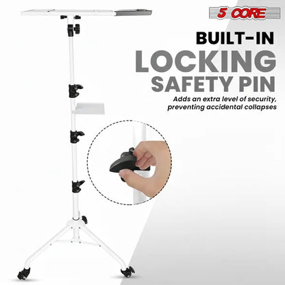 Projector Stand 29.5 To 71 Inch Adjustable Tripod