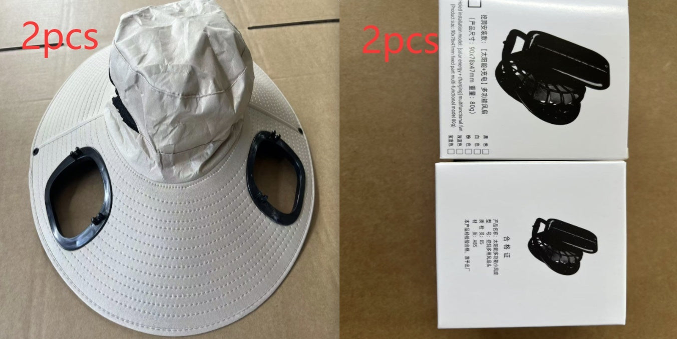 Solar Fan Cap