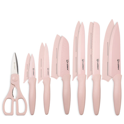 Kitchen Knife Set with Guards 13 Piece set