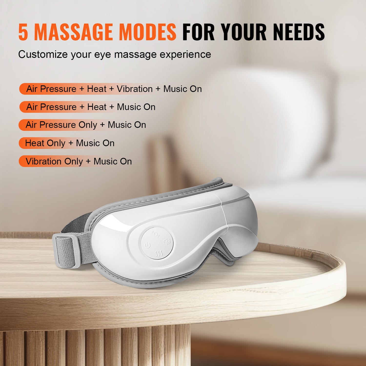 VEVOR Heated Eye Massager Eye Care Device