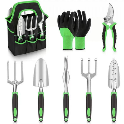 Garden Tools Set, 8 Piece Gardening Tools Set